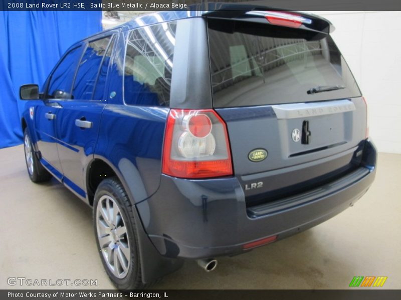 Baltic Blue Metallic / Alpaca Beige 2008 Land Rover LR2 HSE