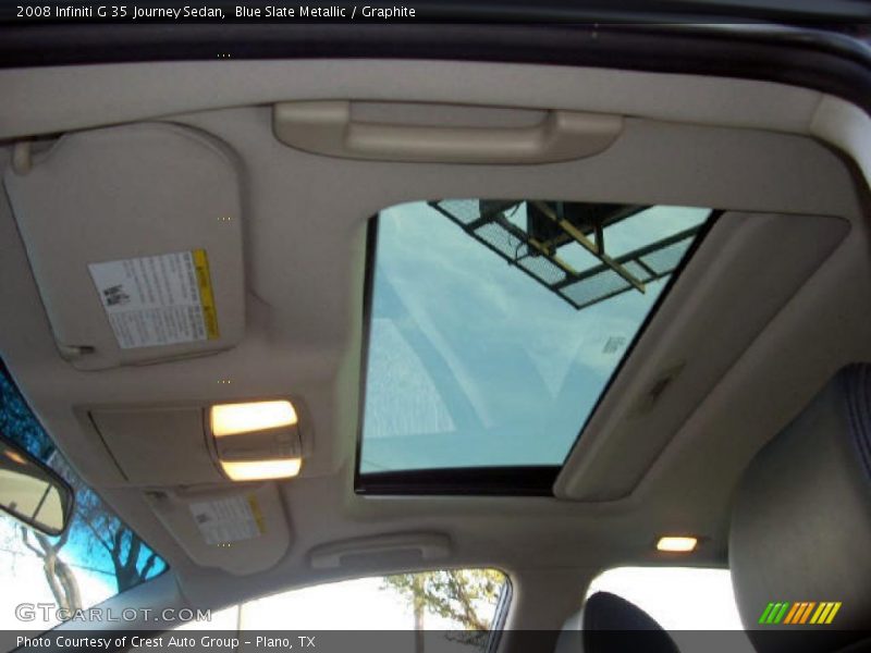 Blue Slate Metallic / Graphite 2008 Infiniti G 35 Journey Sedan
