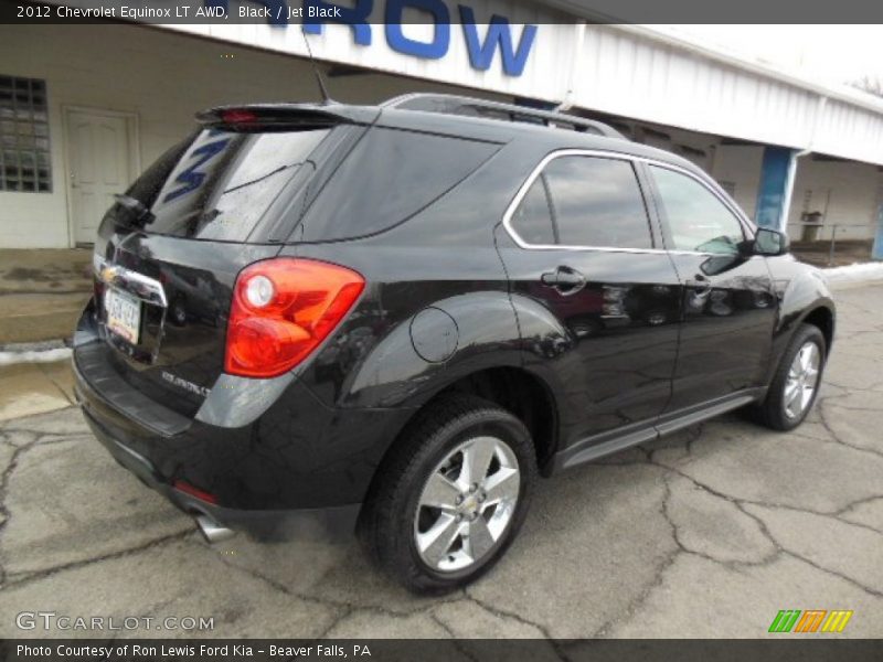 Black / Jet Black 2012 Chevrolet Equinox LT AWD
