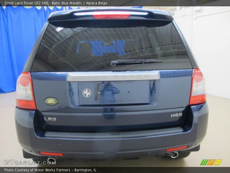 Baltic Blue Metallic / Alpaca Beige 2008 Land Rover LR2 HSE