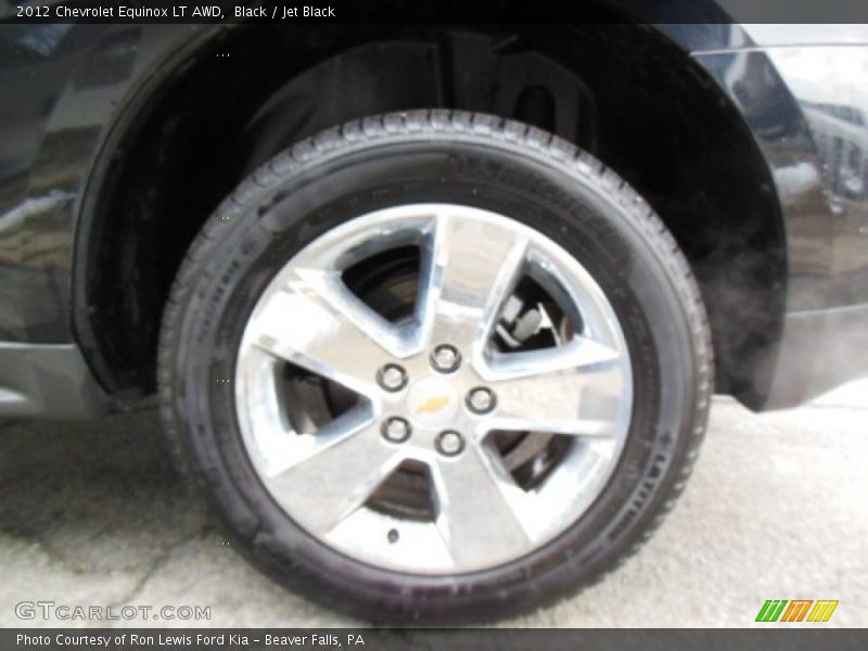 Black / Jet Black 2012 Chevrolet Equinox LT AWD