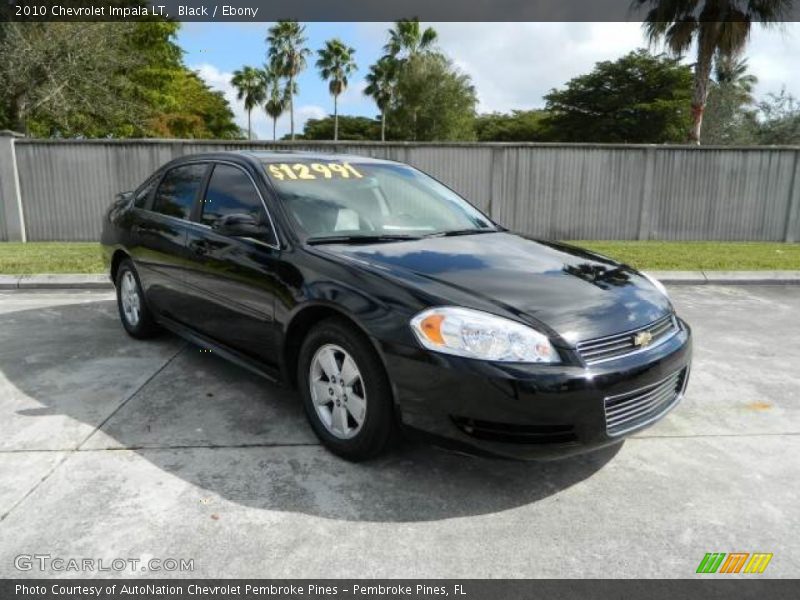 Black / Ebony 2010 Chevrolet Impala LT