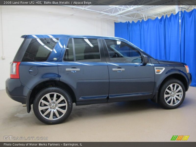 Baltic Blue Metallic / Alpaca Beige 2008 Land Rover LR2 HSE
