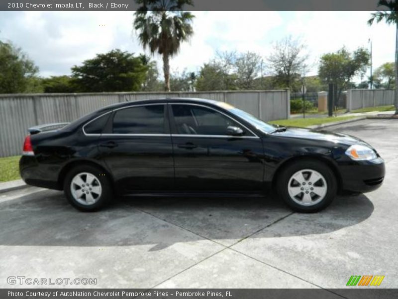 Black / Ebony 2010 Chevrolet Impala LT