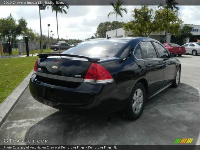 Black / Ebony 2010 Chevrolet Impala LT