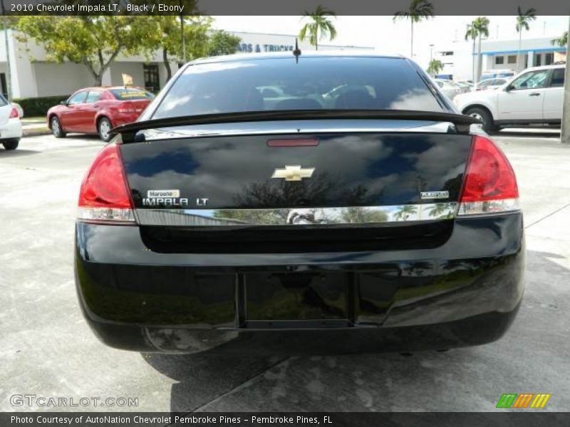 Black / Ebony 2010 Chevrolet Impala LT