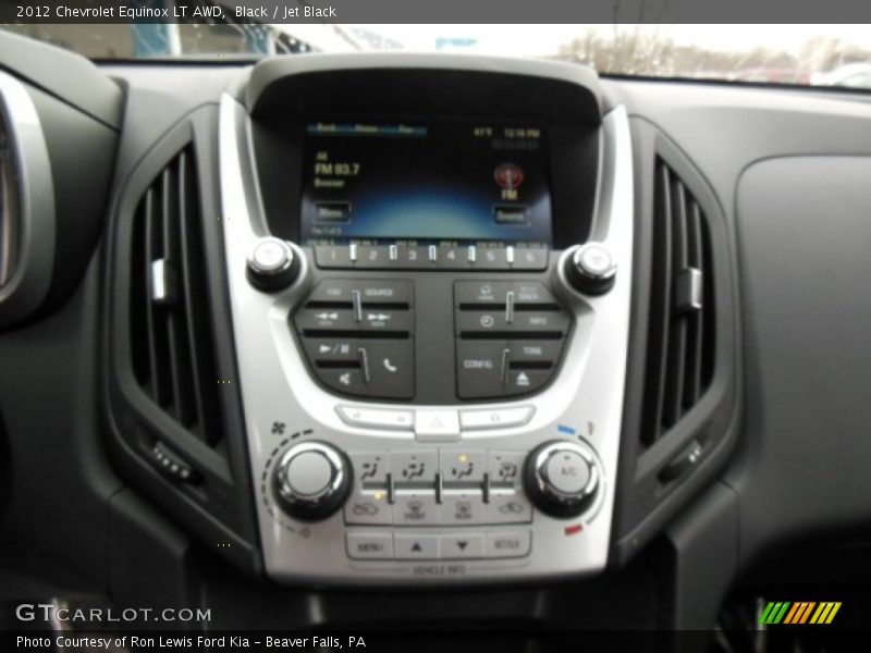 Black / Jet Black 2012 Chevrolet Equinox LT AWD