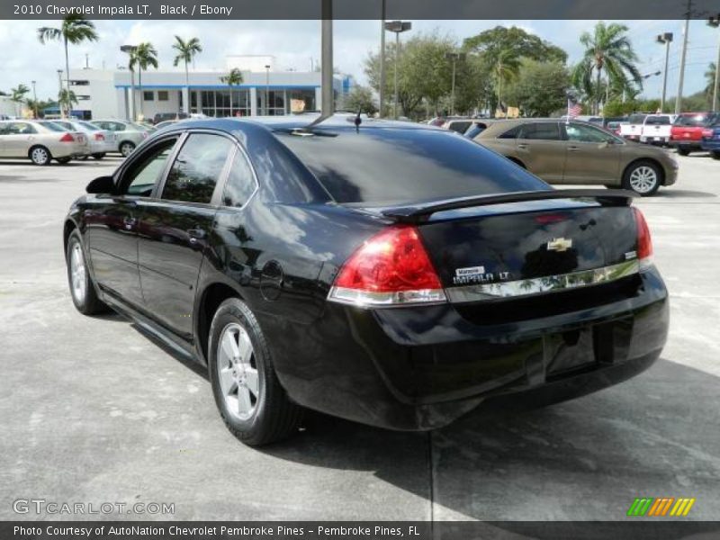 Black / Ebony 2010 Chevrolet Impala LT