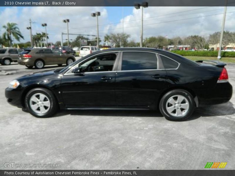Black / Ebony 2010 Chevrolet Impala LT