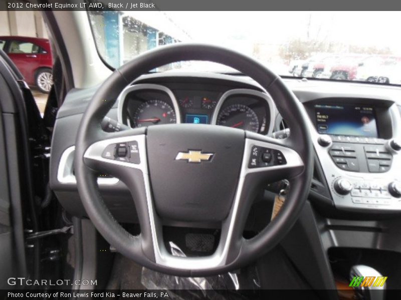 Black / Jet Black 2012 Chevrolet Equinox LT AWD