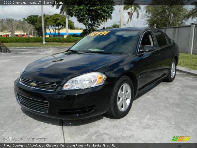 Black / Ebony 2010 Chevrolet Impala LT