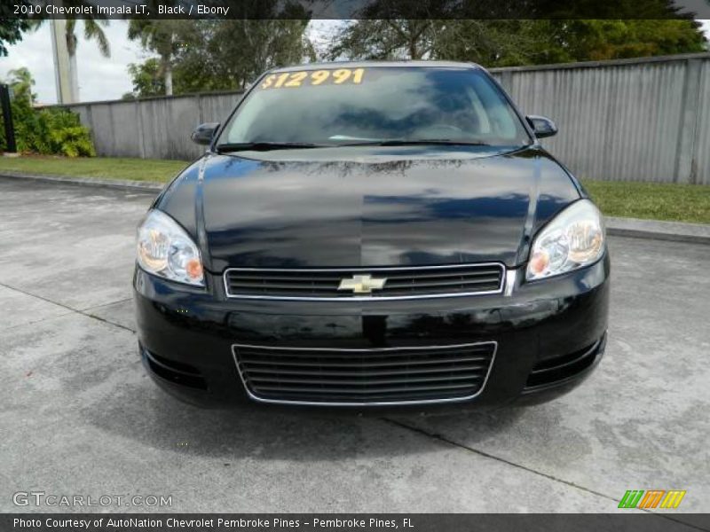 Black / Ebony 2010 Chevrolet Impala LT