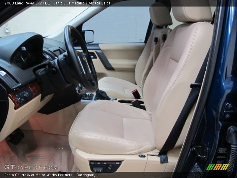 Baltic Blue Metallic / Alpaca Beige 2008 Land Rover LR2 HSE