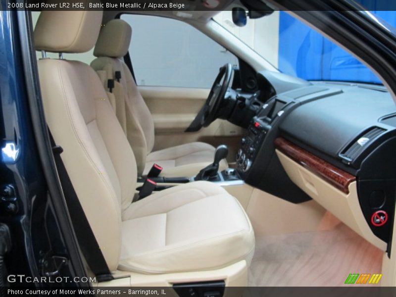Baltic Blue Metallic / Alpaca Beige 2008 Land Rover LR2 HSE