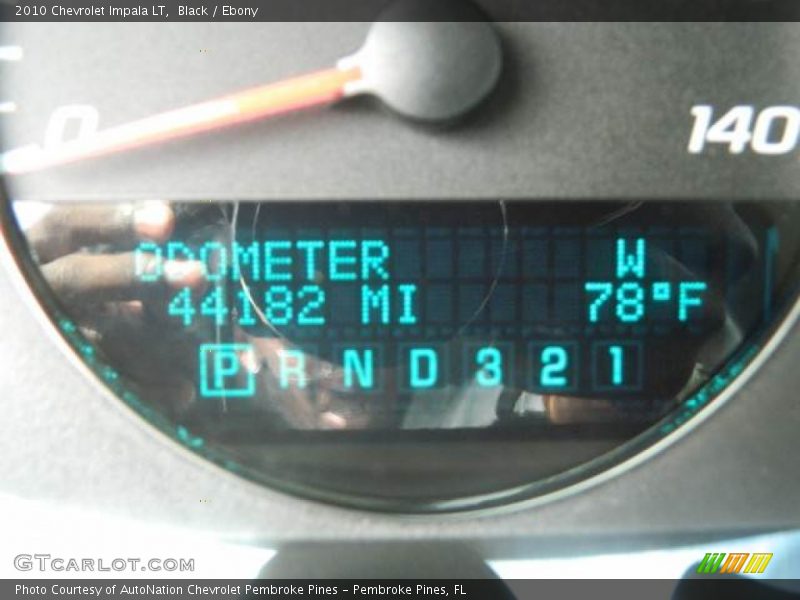 Black / Ebony 2010 Chevrolet Impala LT