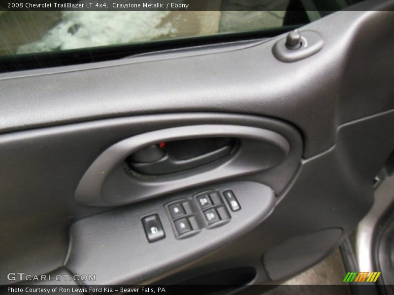 Graystone Metallic / Ebony 2008 Chevrolet TrailBlazer LT 4x4