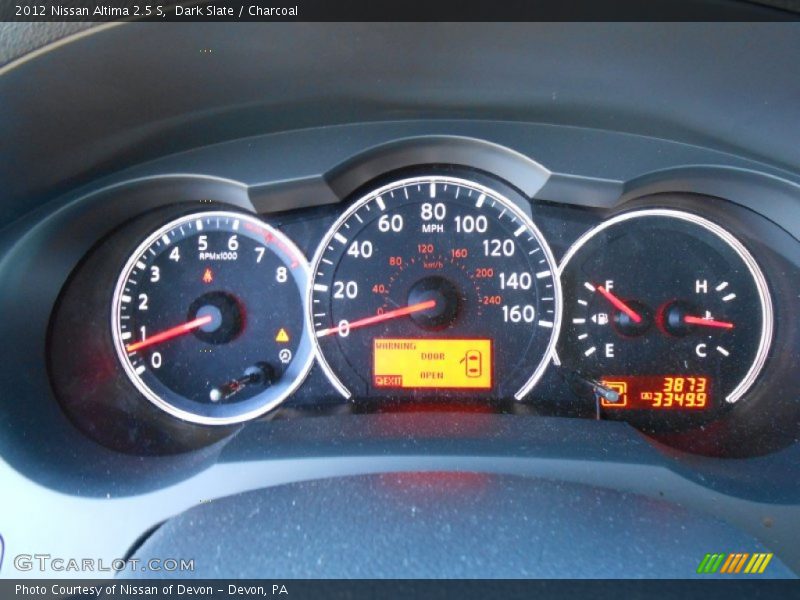 Dark Slate / Charcoal 2012 Nissan Altima 2.5 S