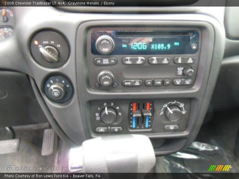 Graystone Metallic / Ebony 2008 Chevrolet TrailBlazer LT 4x4