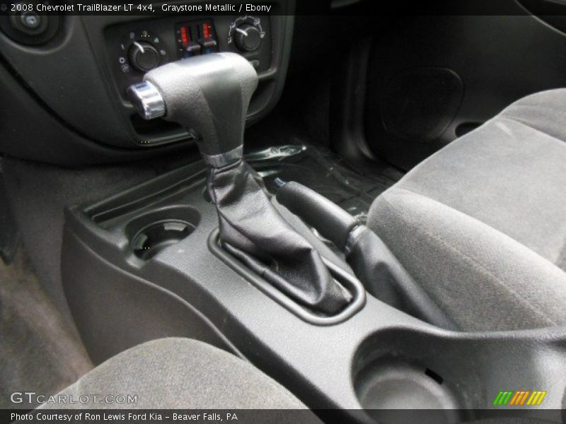 Graystone Metallic / Ebony 2008 Chevrolet TrailBlazer LT 4x4