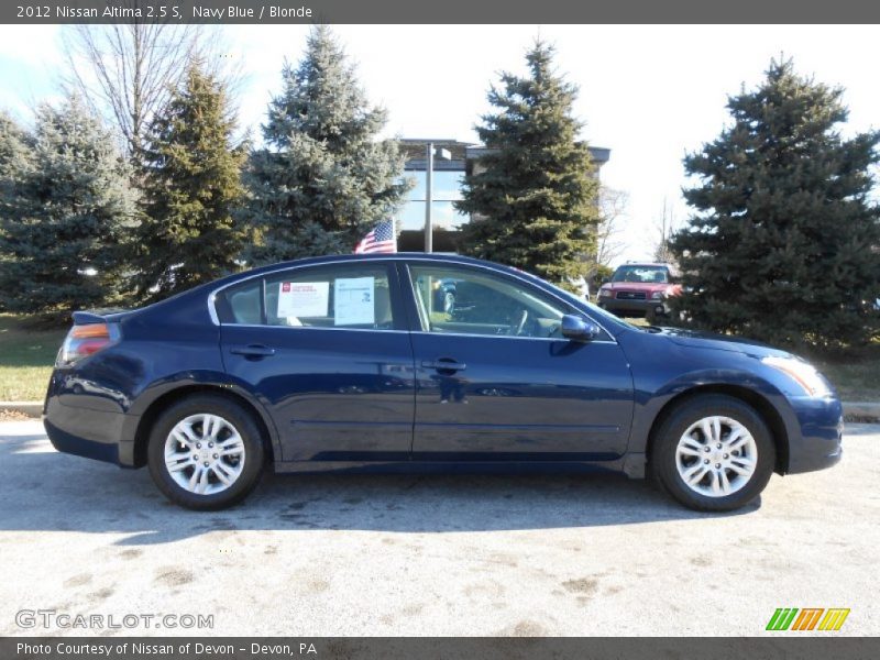 Navy Blue / Blonde 2012 Nissan Altima 2.5 S