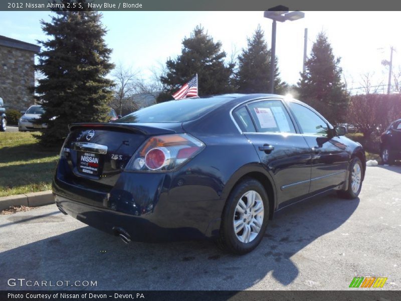 Navy Blue / Blonde 2012 Nissan Altima 2.5 S