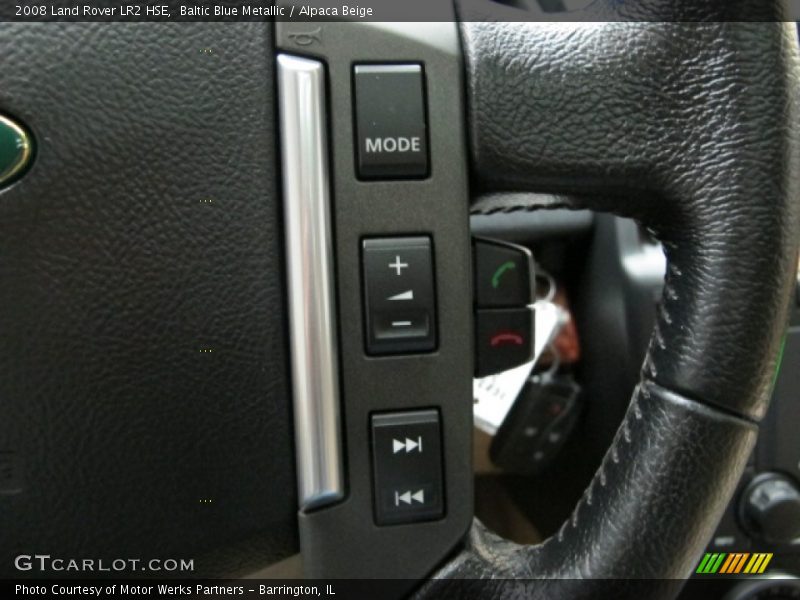 Baltic Blue Metallic / Alpaca Beige 2008 Land Rover LR2 HSE