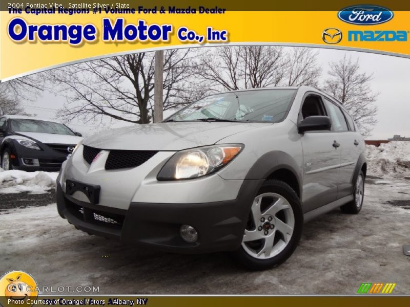 Satellite Silver / Slate 2004 Pontiac Vibe