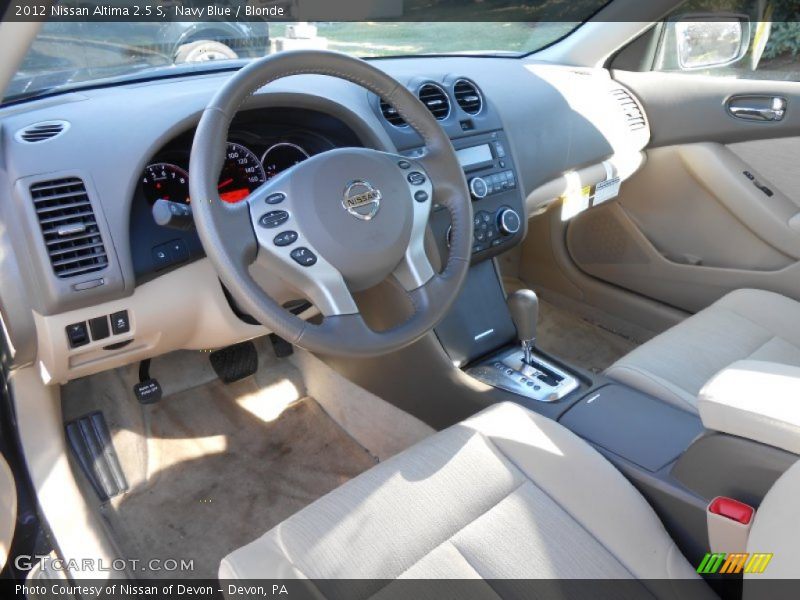 Navy Blue / Blonde 2012 Nissan Altima 2.5 S