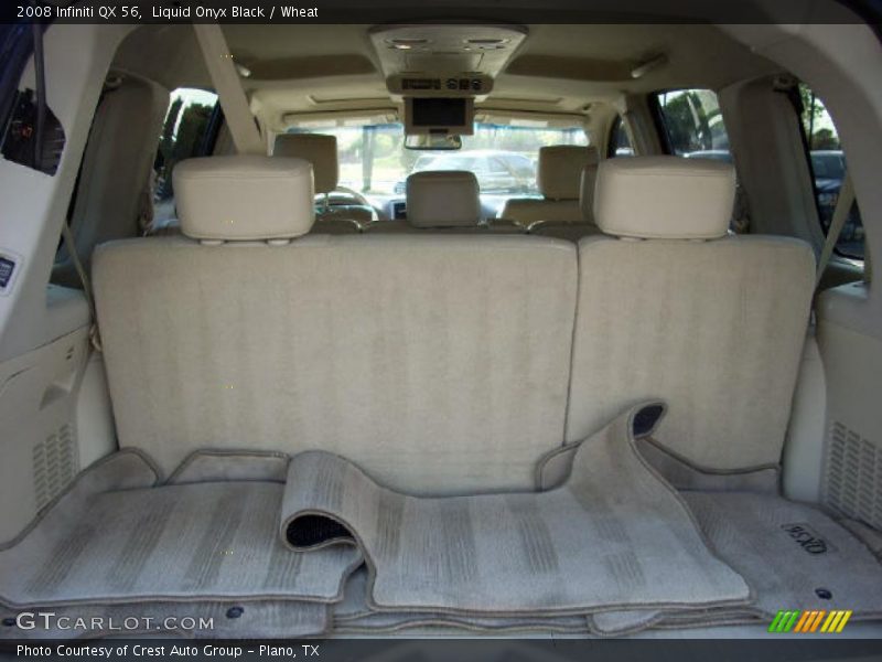 Liquid Onyx Black / Wheat 2008 Infiniti QX 56