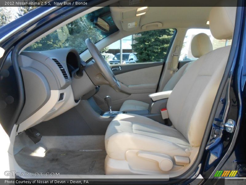Navy Blue / Blonde 2012 Nissan Altima 2.5 S