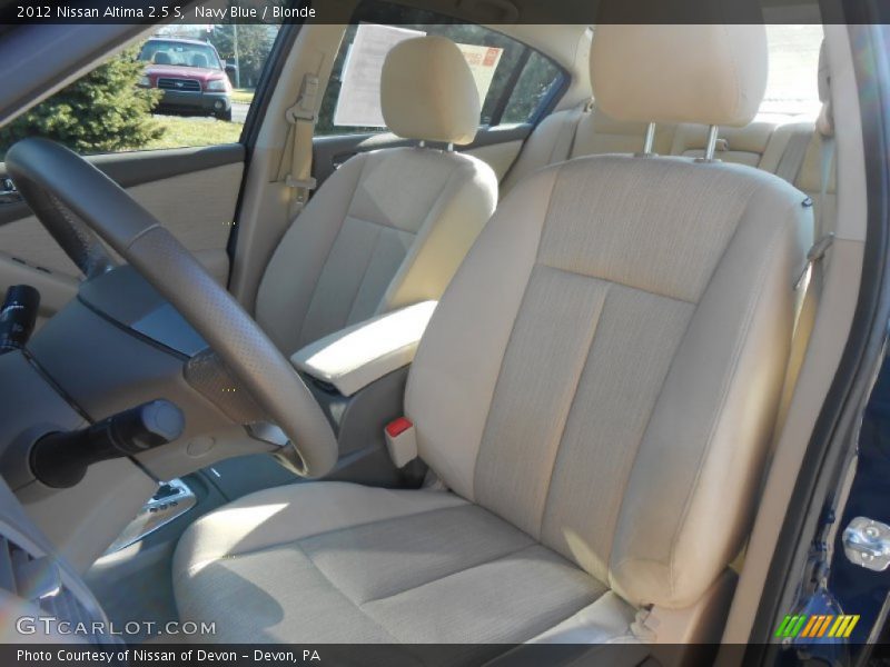 Navy Blue / Blonde 2012 Nissan Altima 2.5 S