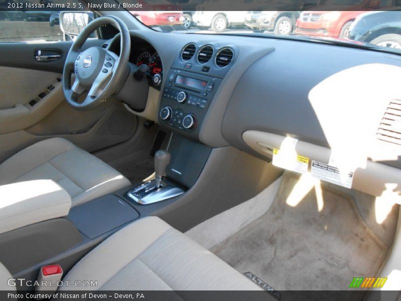 Navy Blue / Blonde 2012 Nissan Altima 2.5 S