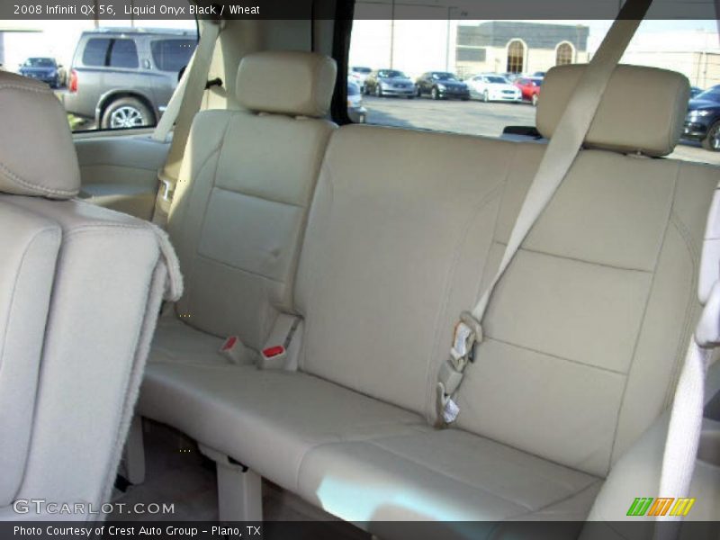 Liquid Onyx Black / Wheat 2008 Infiniti QX 56
