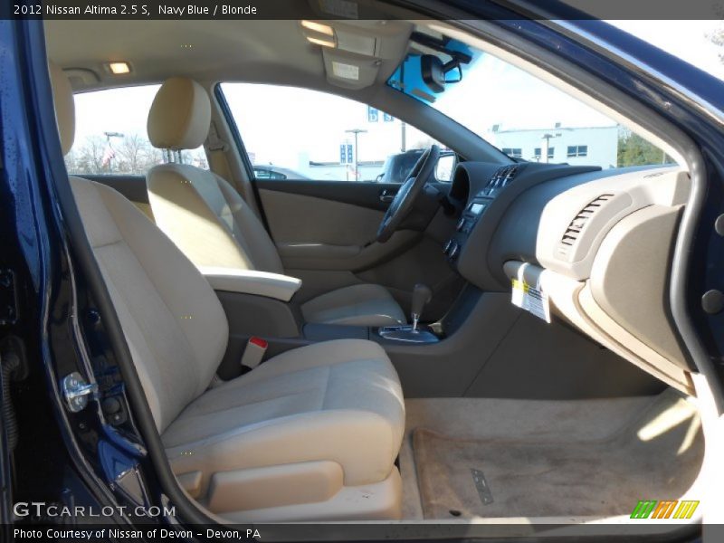 Navy Blue / Blonde 2012 Nissan Altima 2.5 S