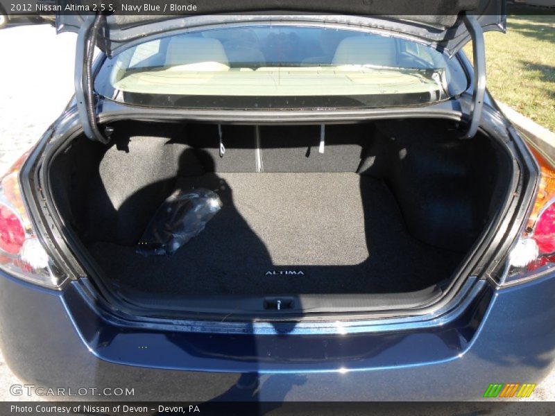 Navy Blue / Blonde 2012 Nissan Altima 2.5 S