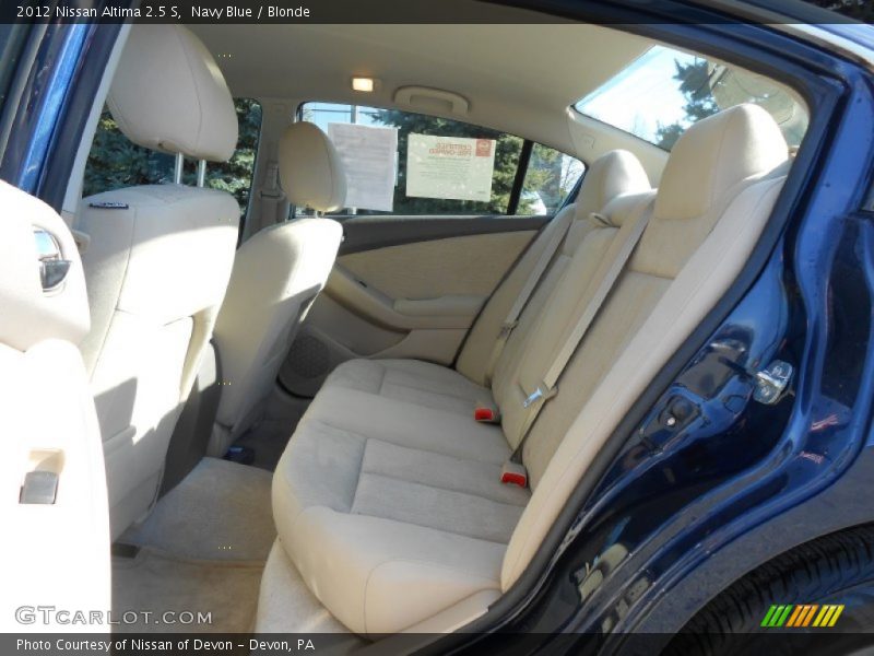 Navy Blue / Blonde 2012 Nissan Altima 2.5 S