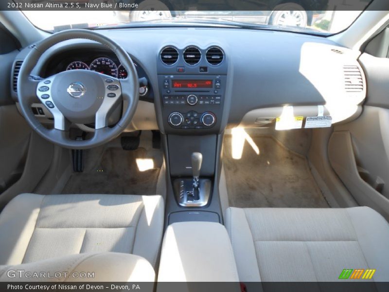 Navy Blue / Blonde 2012 Nissan Altima 2.5 S