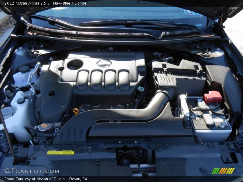 Navy Blue / Blonde 2012 Nissan Altima 2.5 S