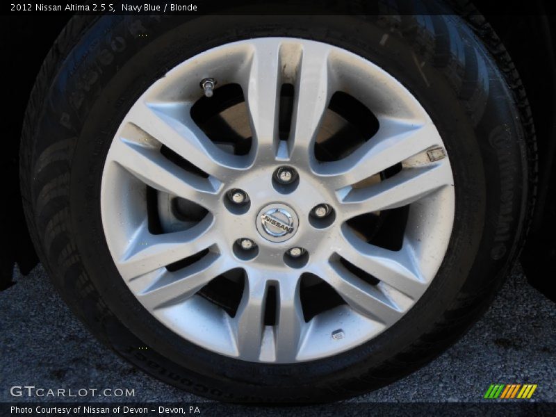 Navy Blue / Blonde 2012 Nissan Altima 2.5 S