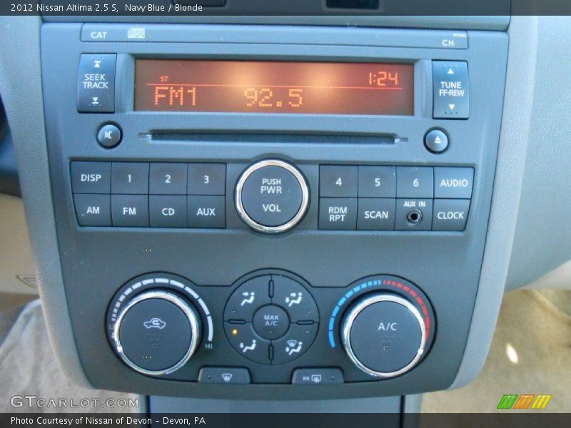 Navy Blue / Blonde 2012 Nissan Altima 2.5 S