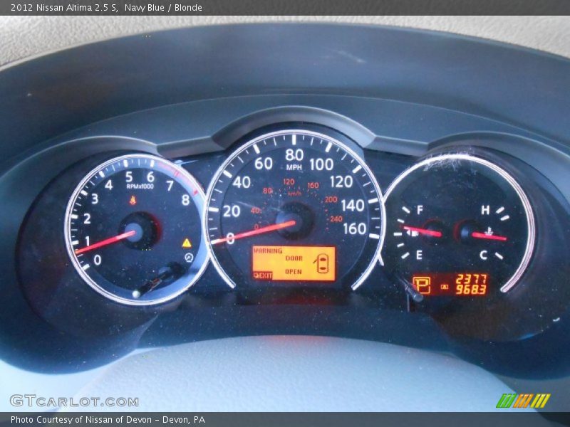 Navy Blue / Blonde 2012 Nissan Altima 2.5 S