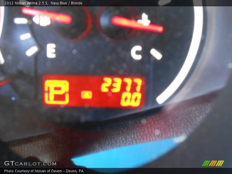 Navy Blue / Blonde 2012 Nissan Altima 2.5 S