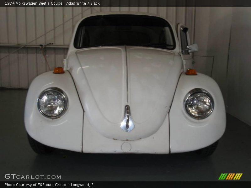 Atlas White / Black 1974 Volkswagen Beetle Coupe
