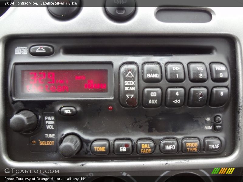 Audio System of 2004 Vibe 