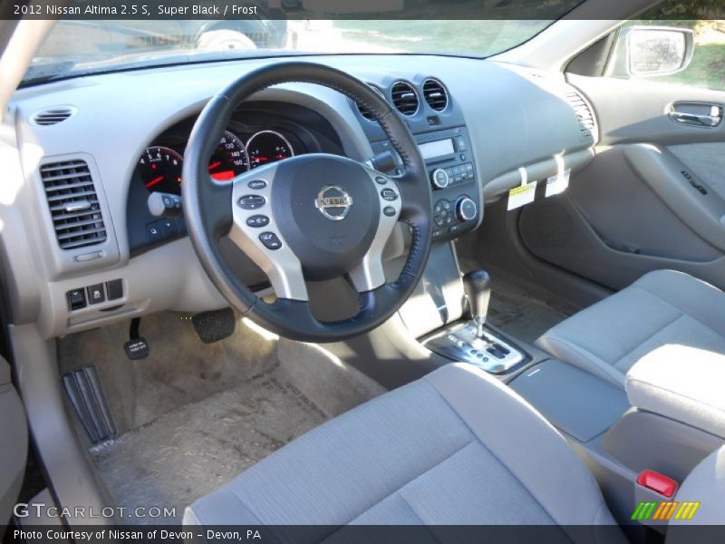 Super Black / Frost 2012 Nissan Altima 2.5 S