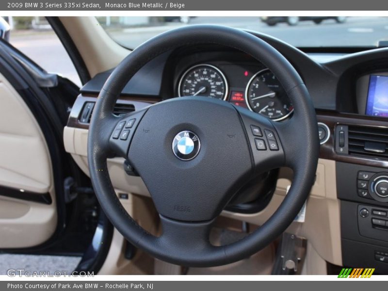  2009 3 Series 335xi Sedan Steering Wheel