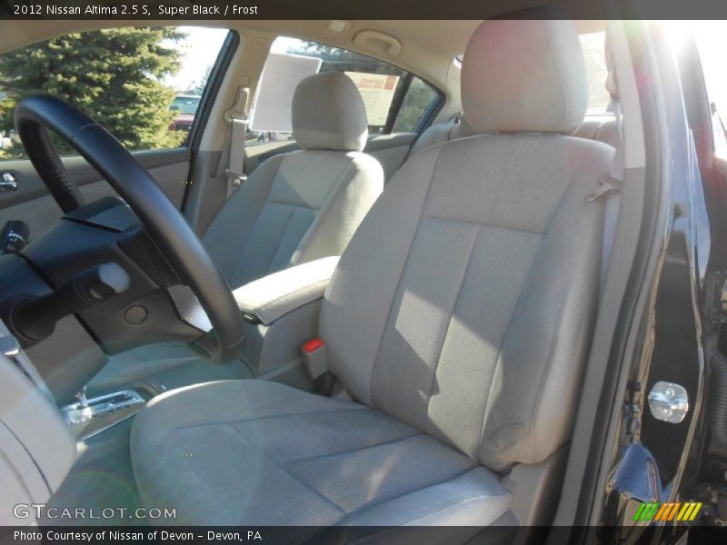 Super Black / Frost 2012 Nissan Altima 2.5 S