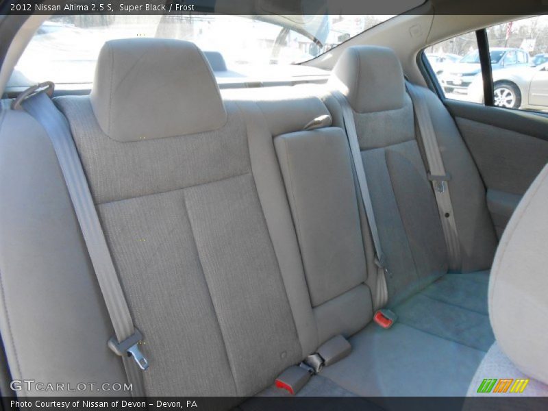 Super Black / Frost 2012 Nissan Altima 2.5 S