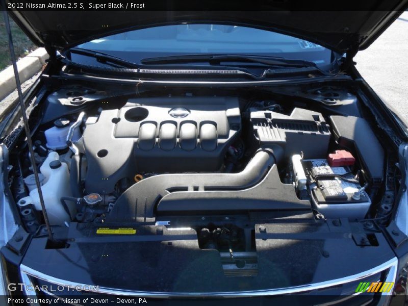 Super Black / Frost 2012 Nissan Altima 2.5 S