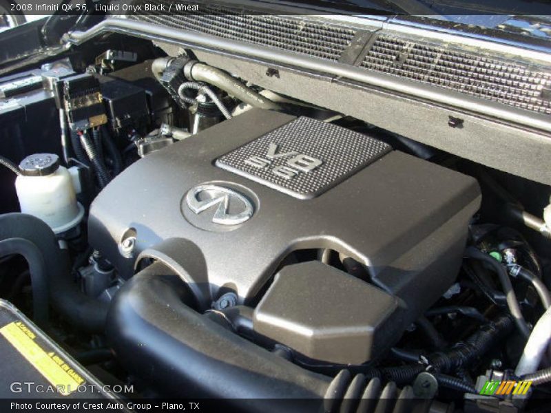 Liquid Onyx Black / Wheat 2008 Infiniti QX 56